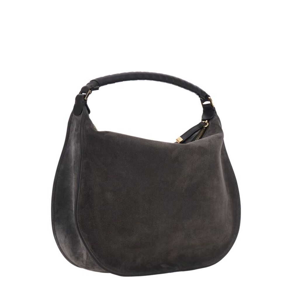 Chloé Women Brown Shoulder Bag 'Marcie Medium' In Suede For Women - Picture 3 of 3